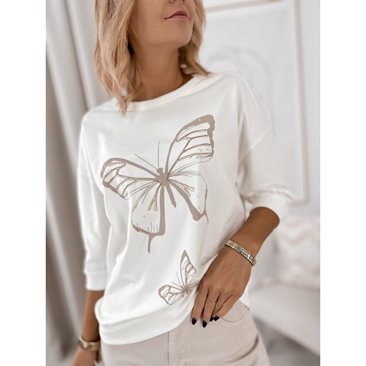 bluzka figaro ecru one size ONE SIZE UBRA