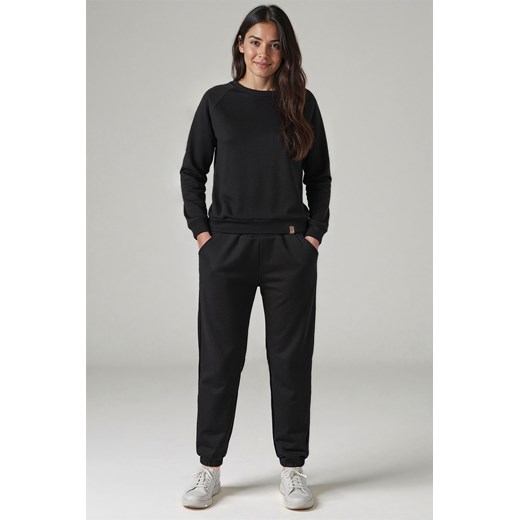 Komplet bluza+spodnie Vivisence 9204kmpl czarny ze sklepu kontri.pl w kategorii Dresy damskie - zdjęcie 185960183