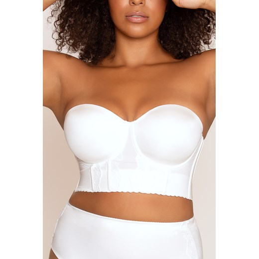 Półgorset Parfait P50116 Elissa Pearl White ze sklepu kontri.pl w kategorii Biustonosze - zdjęcie 185960560