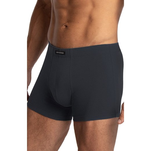 3-pack bawełniane bokserki męskie plus size M-1070SZEX, Kolor niebiesko-grafitowy, Rozmiar 3XL, LAMA ze sklepu Primodo w kategorii Majtki męskie - zdjęcie 185961120