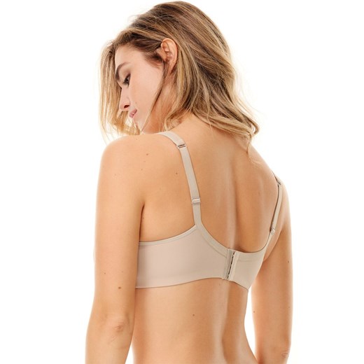 Biustonosz miękki soft jasnobeżowy 393, Kolor jasnobeżowy, Rozmiar 70E, SPIMAN ze sklepu Primodo w kategorii Biustonosze - zdjęcie 185961792