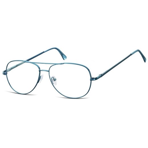 Aviator zerowki Okulary Oprawki metalowe korekcyjne 790B ze sklepu Stylion w kategorii Okulary korekcyjne damskie - zdjęcie 185961890