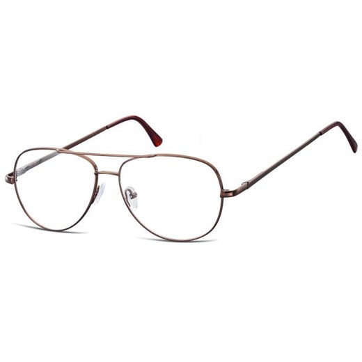 Aviator zerowki Okulary Oprawki metalowe korekcyjne 790D ze sklepu Stylion w kategorii Okulary korekcyjne damskie - zdjęcie 185961891