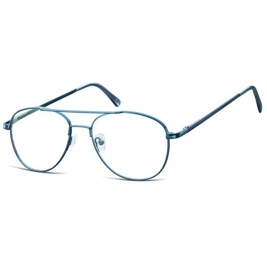 Pilotki zerówki Okulary Oprawki metalowe korekcyjne 791B ze sklepu Stylion w kategorii Okulary korekcyjne damskie - zdjęcie 185961894