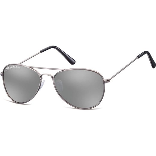 Pilotki okulary aviator dziecięce Montana 964 lustrzanki srebrne ze sklepu Stylion w kategorii Zegarki - zdjęcie 185961972