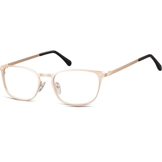 Oprawki okularowe kocie oczy damskie stalowe Sunoptic 991H złote - id: 2845 - marki Sunoptic - 185961993 Oprawki okularowe kocie oczy damskie stalowe Sunoptic 991H złote ze sklepu Stylion w kategorii Zegarki - zdjęcie 185961993