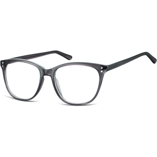 Okulary oprawki zerówki korekcyjne Unisex Sunoptic AC22B ciemny szary ze sklepu Stylion w kategorii Zegarki - zdjęcie 185962011