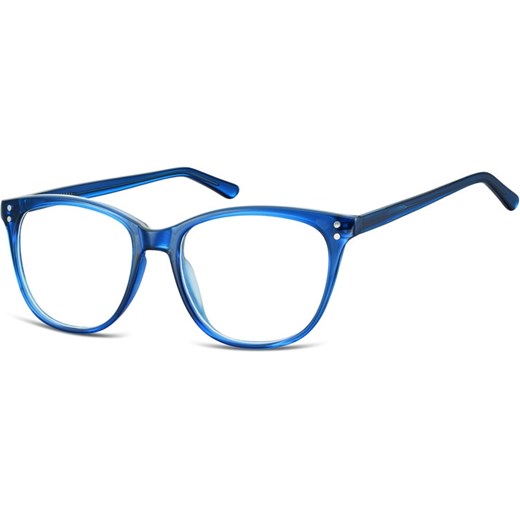 Okulary oprawki zerówki korekcyjne Unisex Sunoptic AC22D ciemny niebieski ze sklepu Stylion w kategorii Zegarki - zdjęcie 185962013