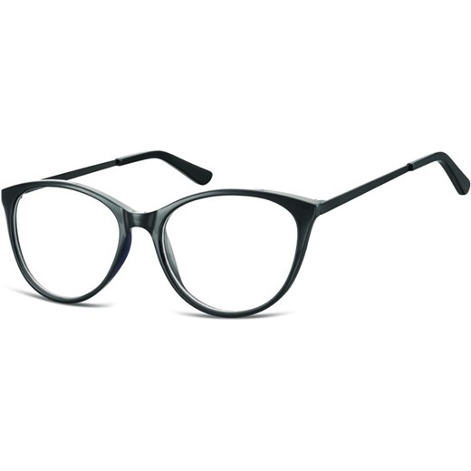 Okulary oprawki zerówki korekcyjne Kocie Unisex Sunoptic AC27G czarne ze sklepu Stylion w kategorii Zegarki - zdjęcie 185962030
