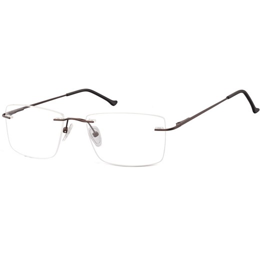 Bezramkowe Okulary oprawki korekcyjne Sunoptic 984E brązowe ze sklepu Stylion w kategorii Zegarki - zdjęcie 185962043