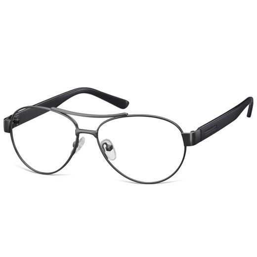 Małe Okulary oprawki Pilotki metalowe korekcyjne medium M380A czarne - id: 2923 - marki Sunoptic - 185962050 Małe Okulary oprawki Pilotki metalowe korekcyjne medium M380A czarne ze sklepu Stylion w kategorii Zegarki - zdjęcie 185962050