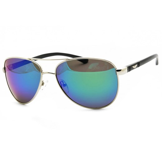 Pilotki Polaryzacyjne okulary aviator Lustrzanki POL-80A ze sklepu Stylion w kategorii Zegarki - zdjęcie 185962120