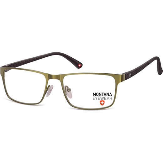 Okulary oprawki prostokątne optyczne Montana MM610F zielone ze sklepu Stylion w kategorii Zegarki - zdjęcie 185962131