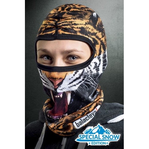 Ocieplana Kominiarka Termoaktywna 3D na głowę - TYGRYS SNOW - id: 3179 - marki Stylion - 185962162 Ocieplana Kominiarka Termoaktywna 3D na głowę - TYGRYS SNOW ze sklepu Stylion w kategorii Zegarki - zdjęcie 185962162