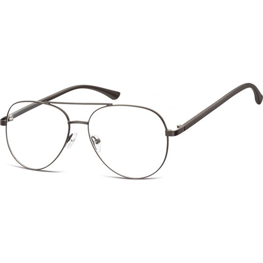 Okulary oprawki Pilotki zerówki metalowe korekcyjne 931F czarne ze sklepu Stylion w kategorii Zegarki - zdjęcie 185962194