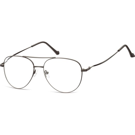 Okulary oprawki Pilotki zerówki metalowe korekcyjne 932F czarne - id: 3257 - marki Sunoptic - 185962201 Okulary oprawki Pilotki zerówki metalowe korekcyjne 932F czarne ze sklepu Stylion w kategorii Oprawki do okularów męskich - zdjęcie 185962201