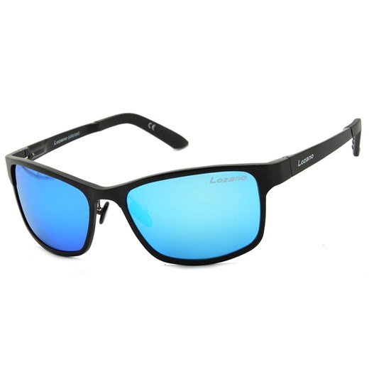Okulary LOZANO LZ-331B Polaryzacyjne aluminiowe Nerdy ze sklepu Stylion w kategorii Okulary przeciwsłoneczne męskie - zdjęcie 185962222