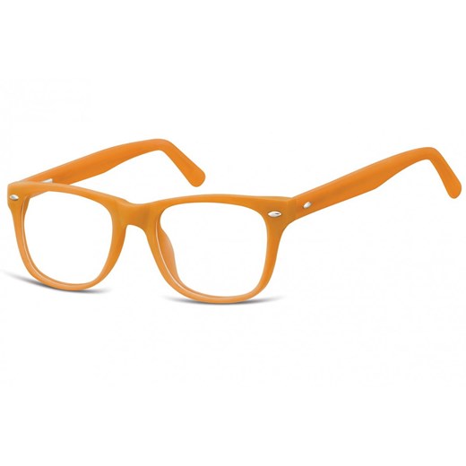 Okulary dziecięce zerówki Nerdy AK48A pomarańczowe ze sklepu Stylion w kategorii Zegarki - zdjęcie 185962250