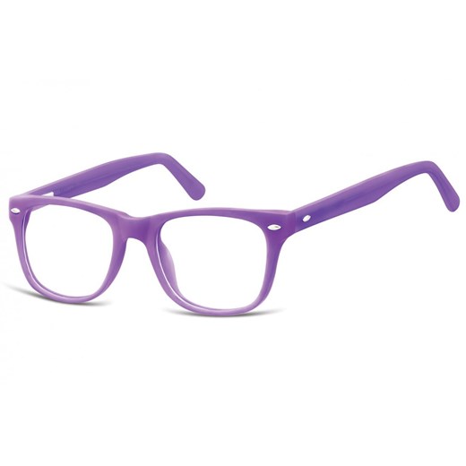 Okulary dziecięce zerówki Nerdy AK48D fioletowe - id: 3336 - marki Sunoptic - 185962253 Okulary dziecięce zerówki Nerdy AK48D fioletowe ze sklepu Stylion w kategorii Zegarki - zdjęcie 185962253