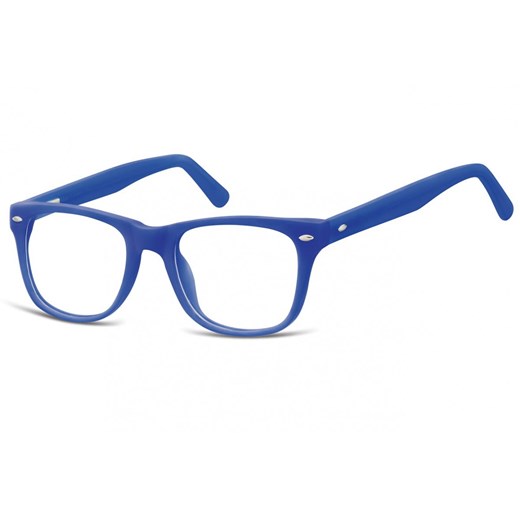 Okulary dziecięce zerówki Nerdy AK48E niebieskie - id: 3337 - marki Sunoptic - 185962254 Okulary dziecięce zerówki Nerdy AK48E niebieskie ze sklepu Stylion w kategorii Akcesoria dziecięce - zdjęcie 185962254