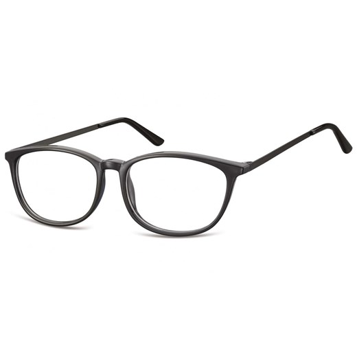 Okulary oprawki korekcyjne Nerdy zerówki Sunoptic CP143 czarne ze sklepu Stylion w kategorii Okulary korekcyjne męskie - zdjęcie 185962342