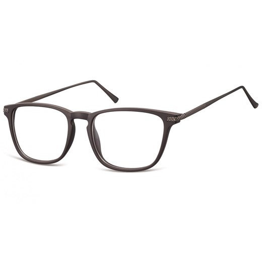 Okulary oprawki korekcyjne Nerdy zerówki Sunoptic CP144C ciemnobrązowe ze sklepu Stylion w kategorii Zegarki - zdjęcie 185962350