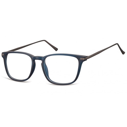Okulary oprawki korekcyjne Nerdy zerówki Sunoptic CP144D granatowe transparentne ze sklepu Stylion w kategorii Zegarki - zdjęcie 185962351