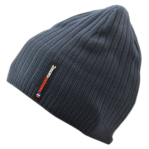 Męska Zimowa Czapka Granatowa z polarem - L/XL EXTREME ST-555A ze sklepu Stylion w kategorii Czapki zimowe męskie - zdjęcie 185962500