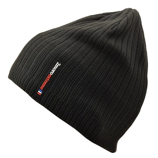 Męska Zimowa Czapka Czarna z polarem - L/XL EXTREME ST-555B ze sklepu Stylion w kategorii Czapki zimowe męskie - zdjęcie 185962501