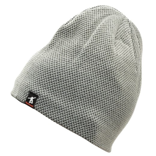Męska Zimowa Czapka Szara z polarem - L/XL SKATEBOARD ST-531A ze sklepu Stylion w kategorii Czapki zimowe męskie - zdjęcie 185962503