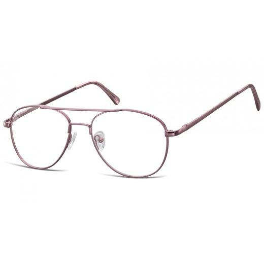 Okulary oprawki dziecięce zerówki Pilotki MK3-44E fioletowe - id: 3844 - marki Sunoptic - 185962530 Okulary oprawki dziecięce zerówki Pilotki MK3-44E fioletowe ze sklepu Stylion w kategorii Zegarki - zdjęcie 185962530
