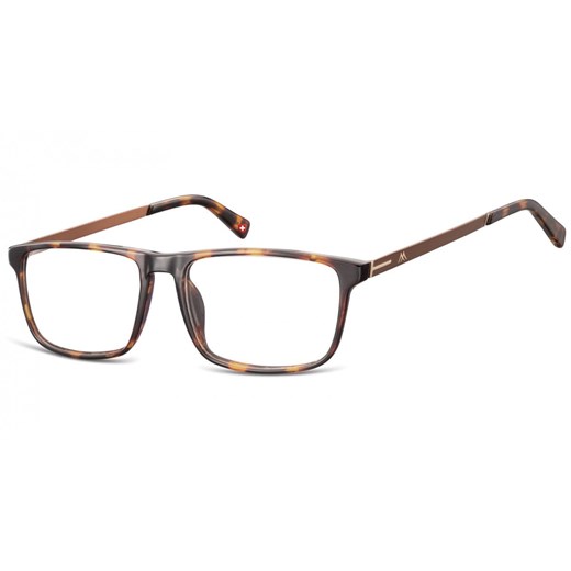 Okulary oprawki korekcyjne Nerdy Unisex Montana MA59A panterka + brązowy zausznik ze sklepu Stylion w kategorii Zegarki - zdjęcie 185962581