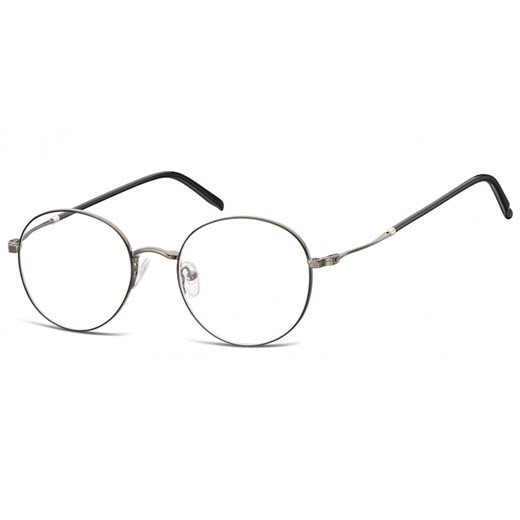 Lenonki okrągłe Okulary oprawki optyczne 927B czarno-grafitowe - id: 3981 - marki Sunoptic - 185962602 Lenonki okrągłe Okulary oprawki optyczne 927B czarno-grafitowe ze sklepu Stylion w kategorii Zegarki - zdjęcie 185962602