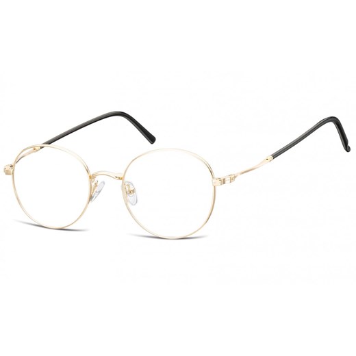 Lenonki okrągłe Okulary oprawki optyczne 927C złote - id: 3982 - marki Sunoptic - 185962603 Lenonki okrągłe Okulary oprawki optyczne 927C złote ze sklepu Stylion w kategorii Zegarki - zdjęcie 185962603