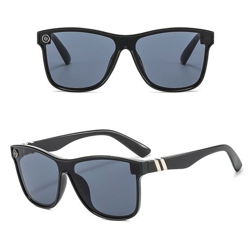 Męskie okulary przeciwsłoneczne pełne MAXAIR z filtrem UV400 czarne ST-MAX2 ze sklepu Stylion w kategorii Okulary przeciwsłoneczne męskie - zdjęcie 185962613