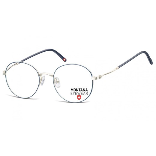 Lenonki okulary Oprawki optyczne MM598A niebiesko-srebrne ze sklepu Stylion w kategorii Zegarki - zdjęcie 185962631