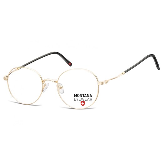 Lenonki okulary Oprawki optyczne MM598C złote ze sklepu Stylion w kategorii Zegarki - zdjęcie 185962634