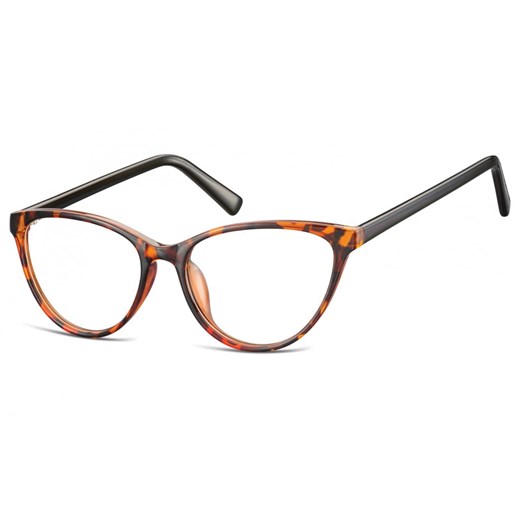 Oprawki korekcyjne okulary Kocie Oczy zerówki Sunoptic CP127C szylkret ze sklepu Stylion w kategorii Zegarki - zdjęcie 185962640