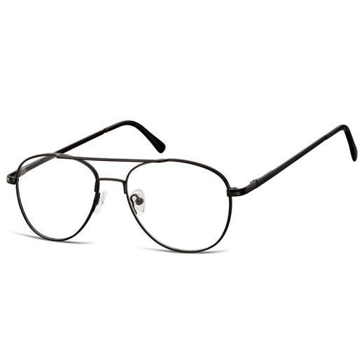 Okulary oprawki dziecięce zerówki Pilotki MK3-47 czarne - id: 4021 - marki Sunoptic - 185962643 Okulary oprawki dziecięce zerówki Pilotki MK3-47 czarne ze sklepu Stylion w kategorii Akcesoria dziecięce - zdjęcie 185962643