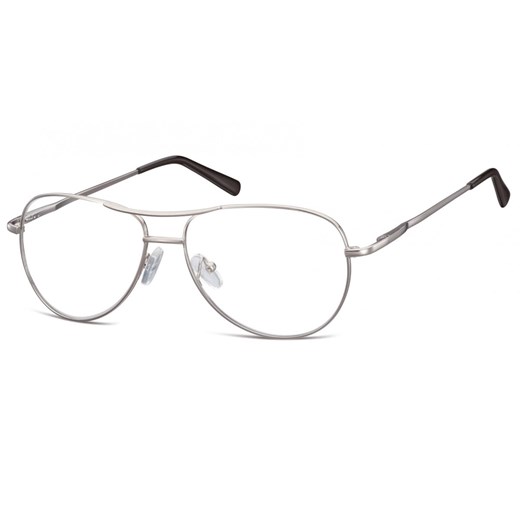 Okulary oprawki dziecięce zerówki Pilotki MK1-46B srebrne - id: 4029 - marki Sunoptic - 185962650 Okulary oprawki dziecięce zerówki Pilotki MK1-46B srebrne ze sklepu Stylion w kategorii Zegarki - zdjęcie 185962650