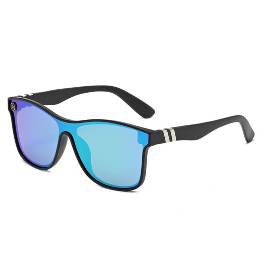 Męskie Okulary przeciwsłoneczne pełne MAXAIR z filtrem UV400 Black/Blue ST-MAX2D ze sklepu Stylion w kategorii Okulary przeciwsłoneczne męskie - zdjęcie 185962673
