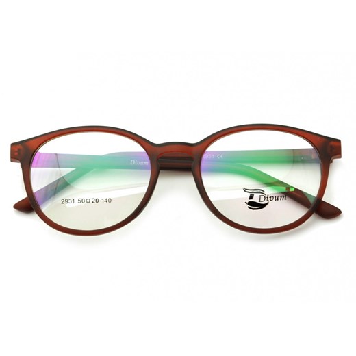 OPRAWKI OKULAROWE pod Korekcję LENONKI ST2931F brązowe ze sklepu Stylion w kategorii Zegarki - zdjęcie 185962713