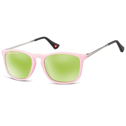 Okulary dziecięce nerdy Unisex lustrzanki matowe CS72E ze sklepu Stylion w kategorii Okulary przeciwsłoneczne dziecięce - zdjęcie 185962741