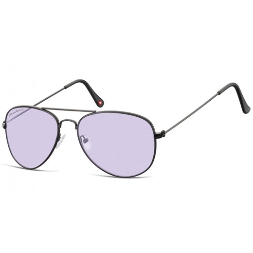 Fioletowe Okulary Przeciwsłoneczne Pilotki Aviator Montana FS86D ze sklepu Stylion w kategorii Okulary przeciwsłoneczne damskie - zdjęcie 185962793