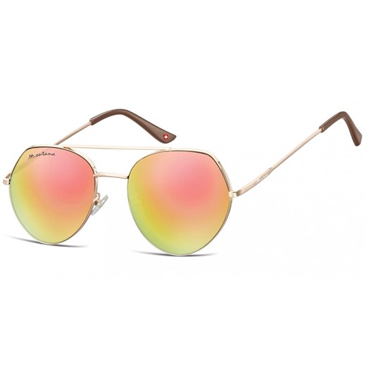 Okulary Przeciwsłoneczne Lustrzane Pilotki Montana MS83D ze sklepu Stylion w kategorii Okulary przeciwsłoneczne damskie - zdjęcie 185962830
