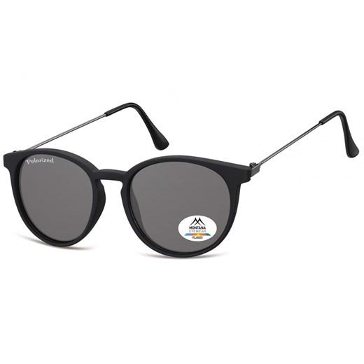 Okulary Montana polaryzacyjne MP33 przeciwsłoneczne czarne ze sklepu Stylion w kategorii Okulary przeciwsłoneczne damskie - zdjęcie 185962854
