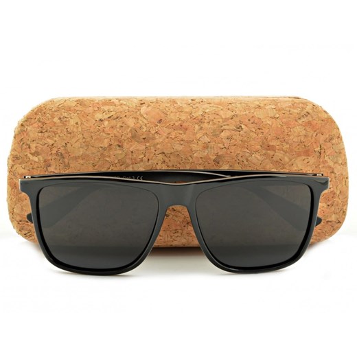 Okulary przeciwsłoneczne polaryzacyjne Nerdy czarne POL-768 ze sklepu Stylion w kategorii Okulary przeciwsłoneczne męskie - zdjęcie 185962920