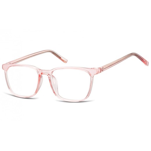 Okulary oprawki korekcyjne Nerdy zerówki transparentne Sunoptic CP124C ze sklepu Stylion w kategorii Zegarki - zdjęcie 185962934