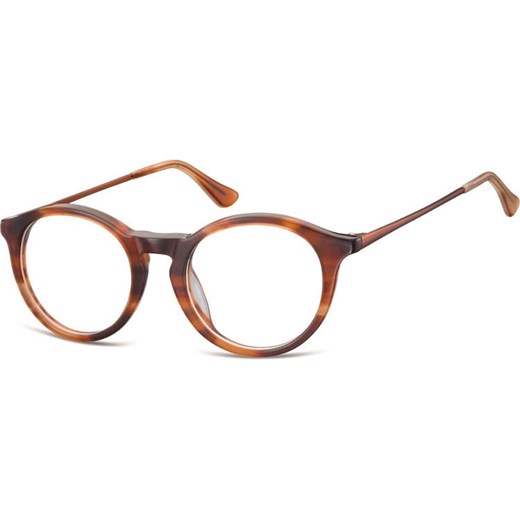 Okrągłe okulary oprawki zerowki korekcyjne Sunoptic AC47G ze sklepu Stylion w kategorii Zegarki - zdjęcie 185963110