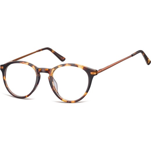 Okrągłe okulary oprawki zerowki korekcyjne Sunoptic AC50B ze sklepu Stylion w kategorii Zegarki - zdjęcie 185963113